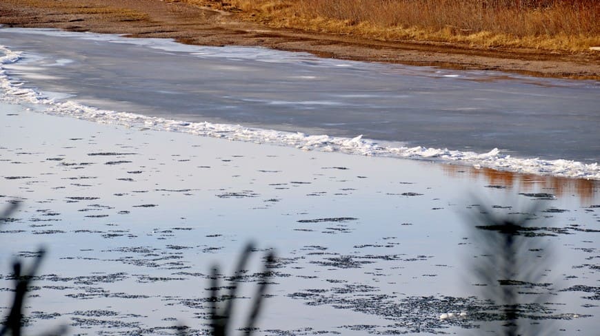 Предзимье на берегу Бирюсы
