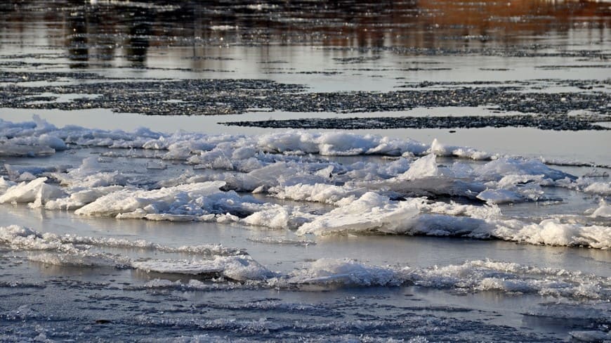 Предзимье на берегу Бирюсы