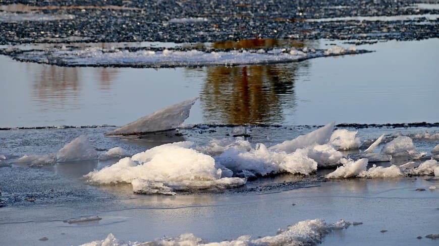 Предзимье на берегу Бирюсы
