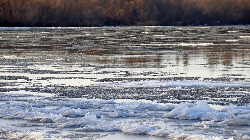 Предзимье на берегу Бирюсы