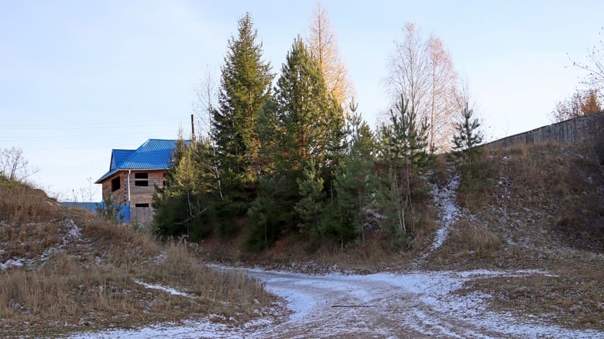 Предзимье на берегу Бирюсы